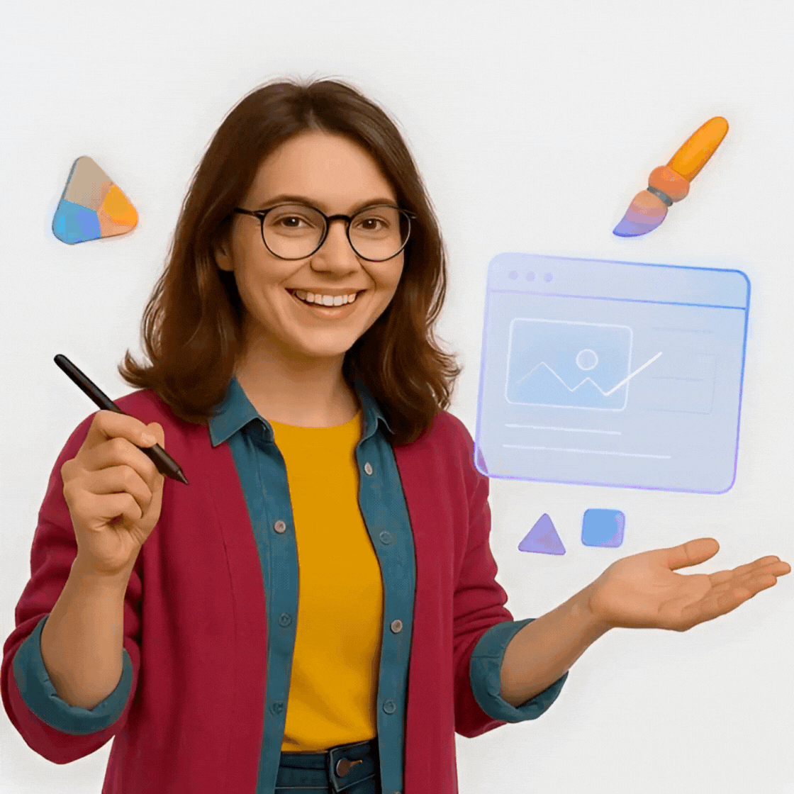 Locally Smarter website design animation